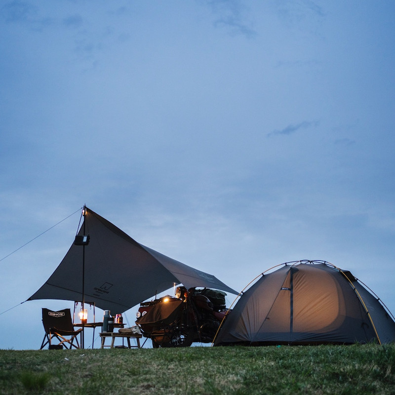 信頼のDAC製テントポールを採用!!1.91kgの超軽量と堅牢性を実現！ソロ