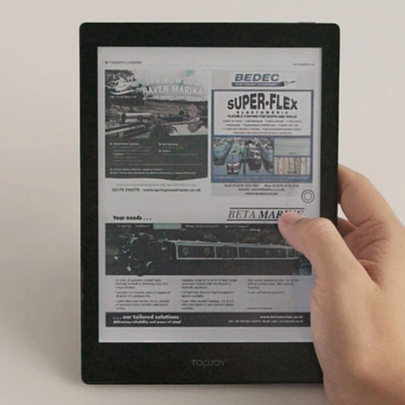 Butterfly｜ポケットサイズのTrueカラーDESスクリーン搭載Eリーダー