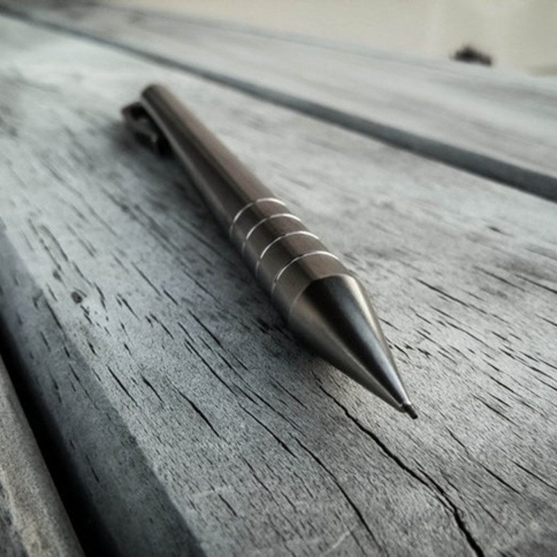 ワンチャー ボールペン (オリンポス・タイタン・ノクターングレー