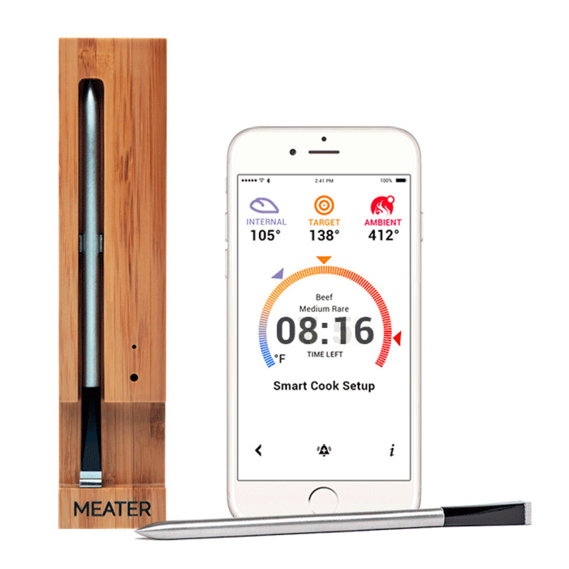Meater｜肉に特化した革新的なワイヤレススマート温度計「ミーター」 - ガジェットの購入なら海外通販のRAKUNEW(ラクニュー)