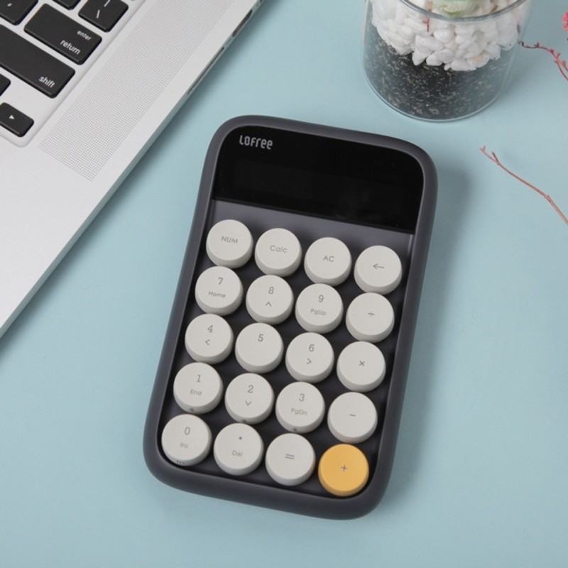 Digit Number Pad｜電卓としても使えるレトロデザインメカニカル