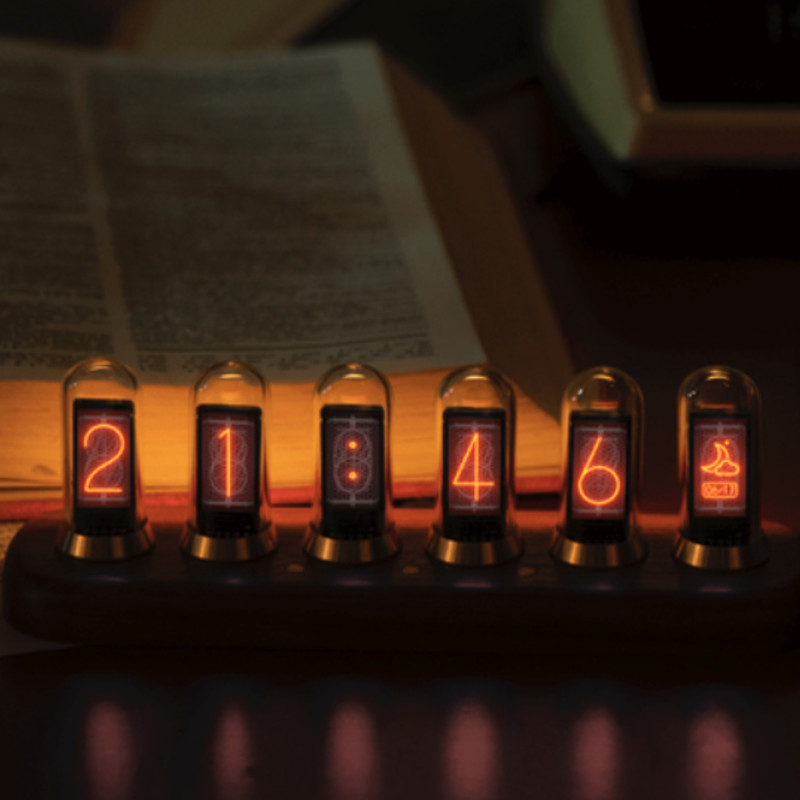 Nextube｜モダンIPSスクリーン搭載のレトロニクシークロック「ネクス