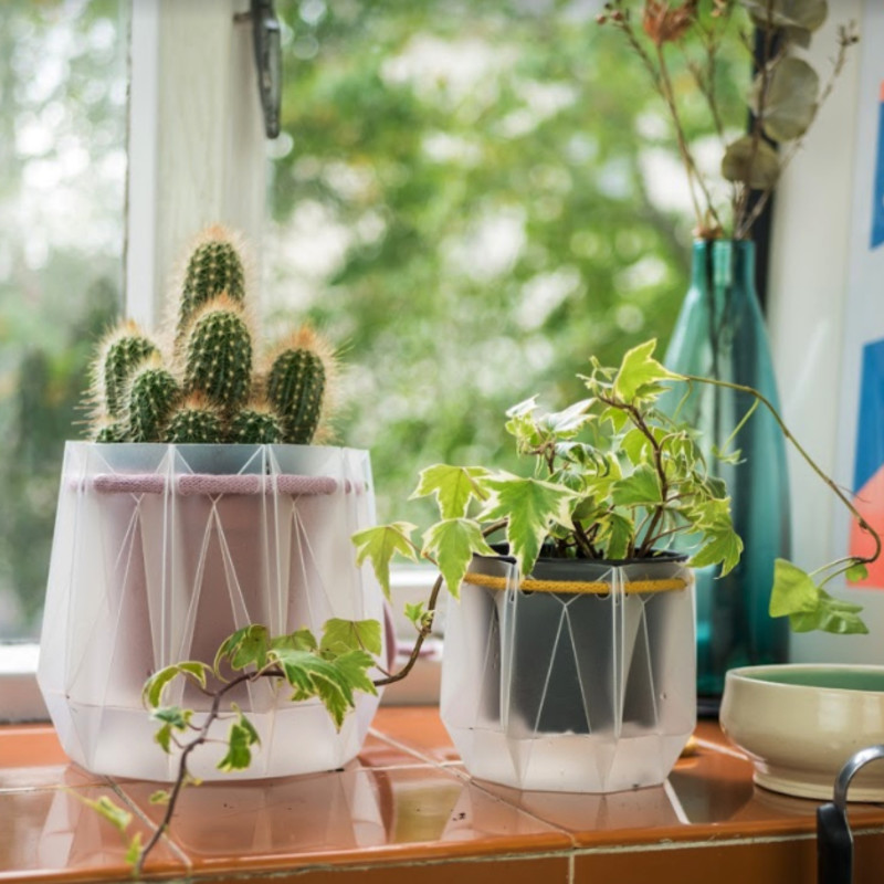 NEIGHBORHOOD PLANT POT 鉢 インテリア SPECIMEN ITOPFOX Garden 8 in. L x 7.94 in. W x 7.28 in. H Green