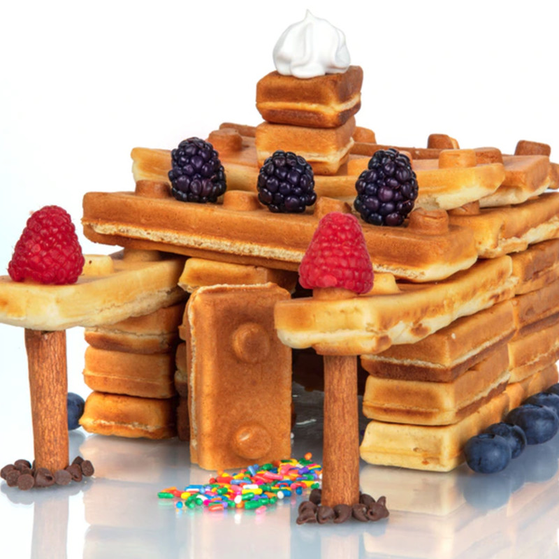 Building Brick Waffle Maker｜ブロックトイ型のワッフルが焼ける