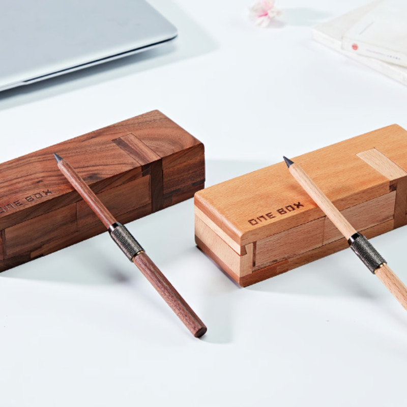 ONE BOX 2.0｜様々な便利ツールに組み替えれる木製筆箱 - ガジェットの