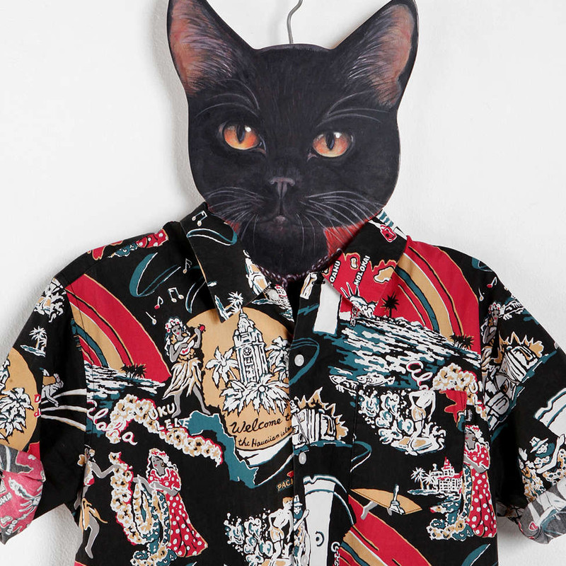 Animal Clothes Hanger｜黒猫顔ハンガー アニマルハンガー Animal Clothes Hanger｜黒猫顔ハンガー アニマルハンガー