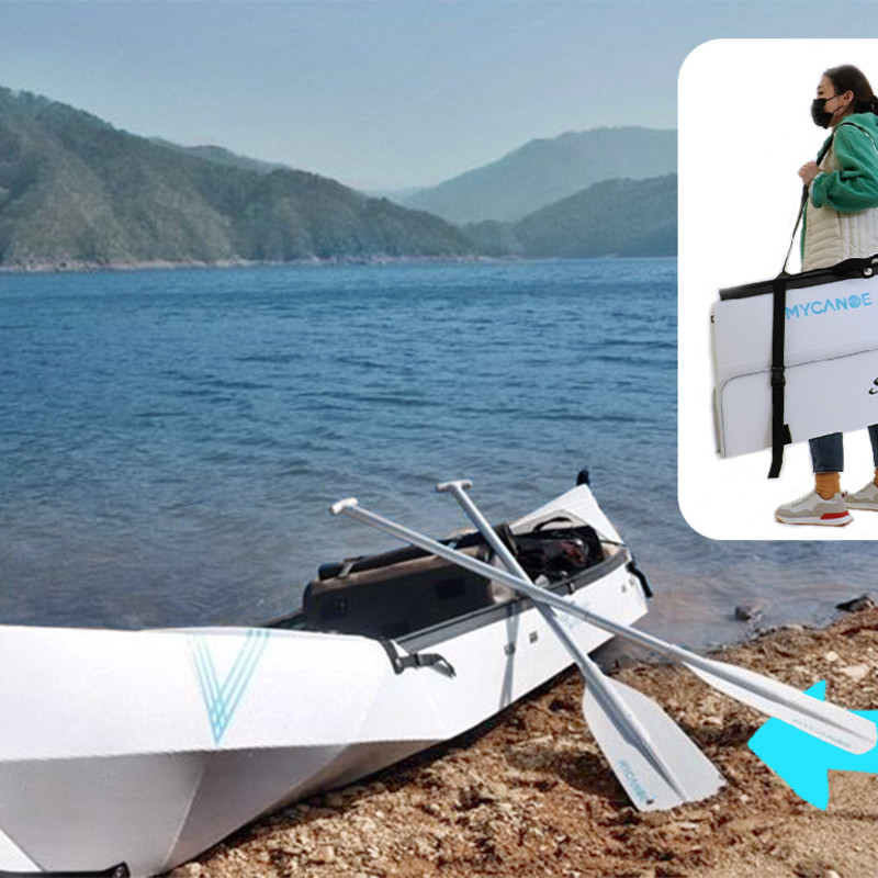 ●MYCANOE SOLO● ソロ スペシャルセット 折り畳みカヌー アウトドア マジか!? プラスチックでできた折りたたみ式カヌー「MyCanoe
