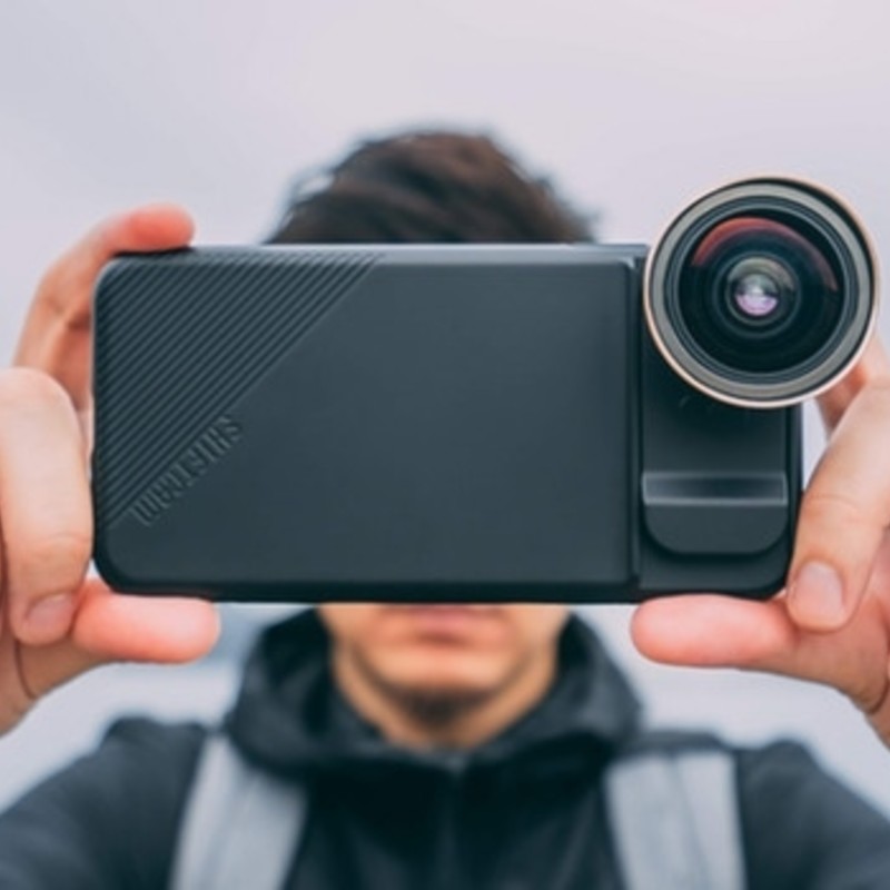 歪みの少ないスマホ用12 mmウルトラワイド非球面レンズ「ShiftCam 正規通販商品 shiftcam 12mm非球面超広角レンズ その他