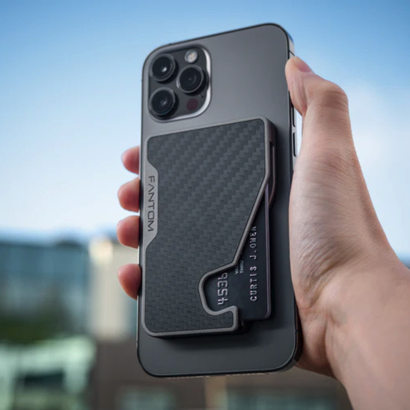 FANTOM スリムカードホルダー ファントム　ウォレット Fantom Wallet (ファントムウォレット）扇状に広がるギミック