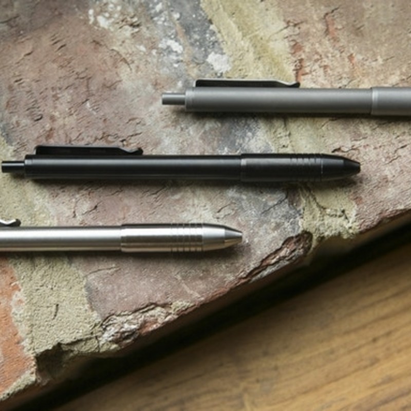 Ti Click EDC｜様々なリフィルを使用可能なチタン製EDCクリックペン