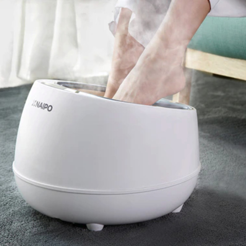 oFlexiSpa｜スチーム・電動ローラーマッサージ機能搭載フットバス「オフレキシスパ」 ガジェットの購入なら海外通販のRAKUNEW