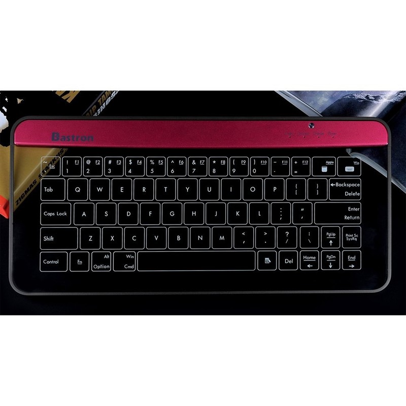 Bastron Bluetooth Keyboard｜透明強化ガラス製Bluetooth