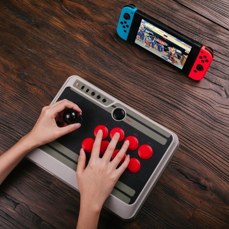 8Bitdo NES30 Arcade Stick｜Nintendo Switchでアーケードゲーム
