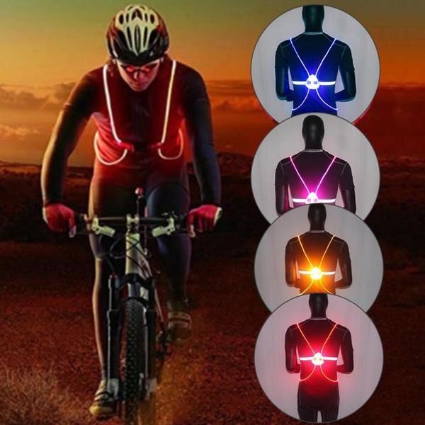 360°FLASHING VEST｜夜間のサイクリング・ジョギングを安全にするLEDベスト -  ガジェットの購入なら海外通販のRAKUNEW(ラクニュー)