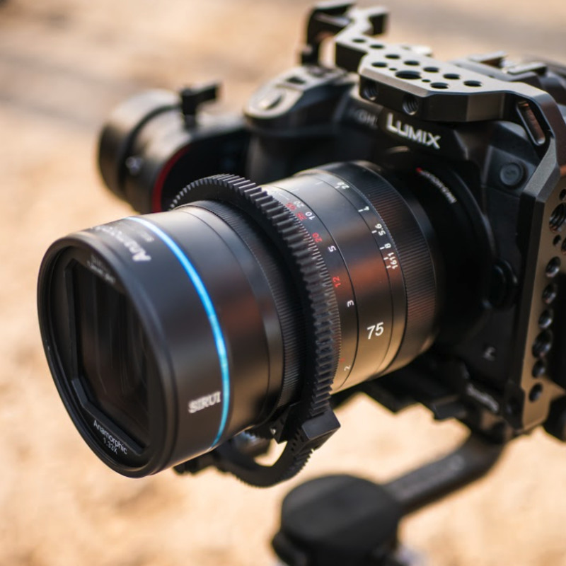 シルイ SIRUI 75mm F1.8 1.33× アナモルフィックレンズ マイクロフォー