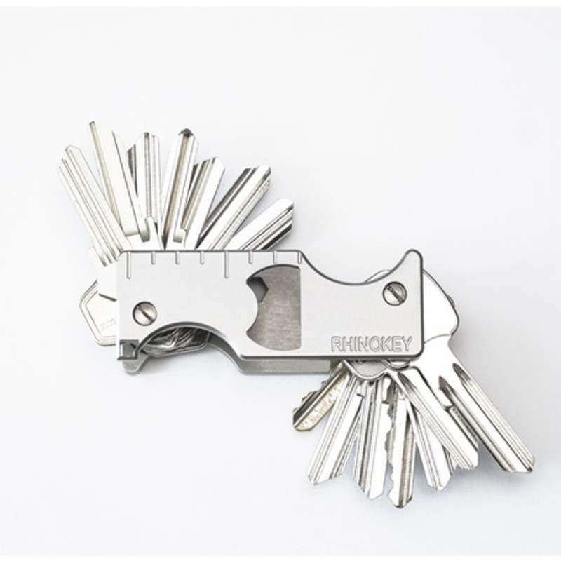 RHINOKEY|EDCに最適なLED搭載チタン製マルチツールキー RHINOKEY|EDCに最適なLED搭載チタン製マルチツールキー