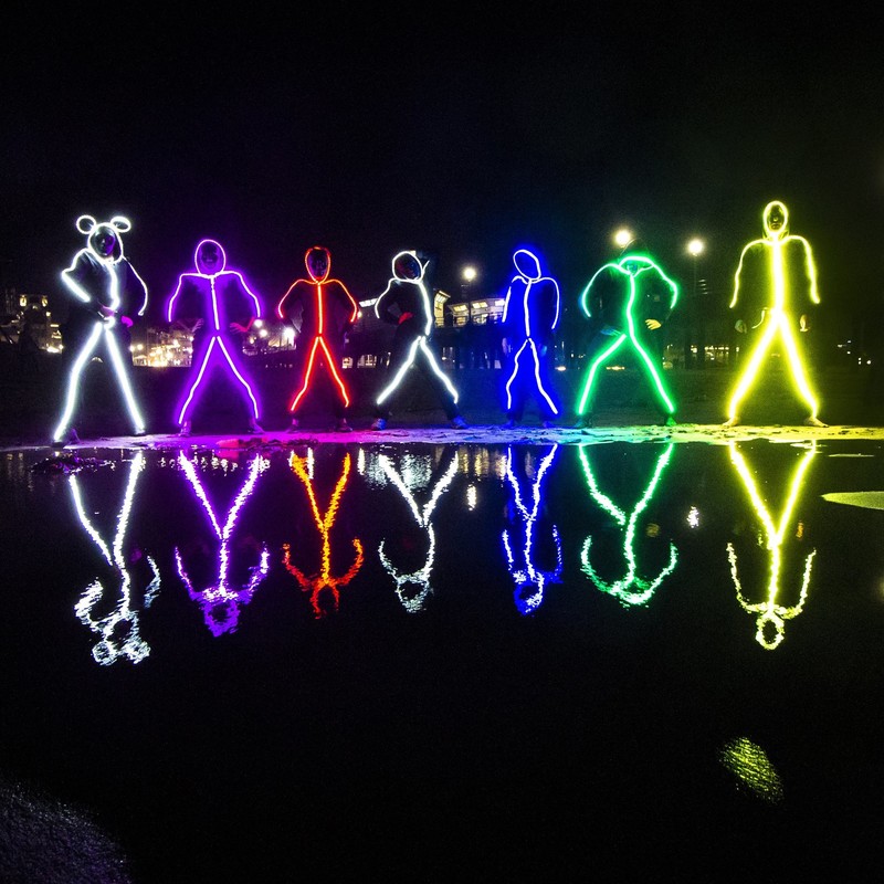 Glowy Zoey ハロウィーン パーティに最適な棒人間ledスーツコスチューム ガジェットの購入なら海外通販のrakunew ラクニュー Glowy Zoey ハロウィーン パーティに最適な棒人間ledスーツコスチューム ガジェットの購入なら海外通販のrakunew ラクニュー