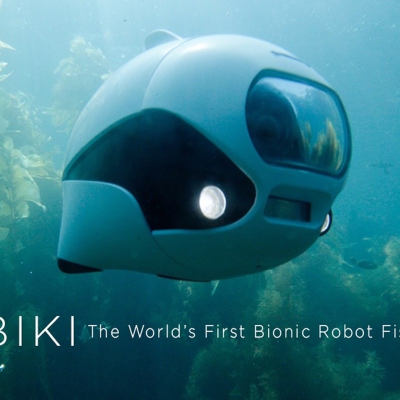 BIKI｜水中撮影が可能なフィッシュデザインドローン「ビキ 