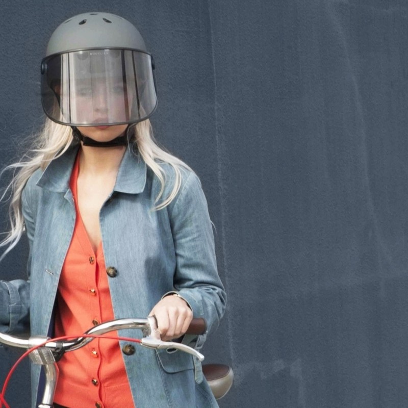 Bouclier Visor|自転車ヘルメット用サンバイザー「ブークリアー