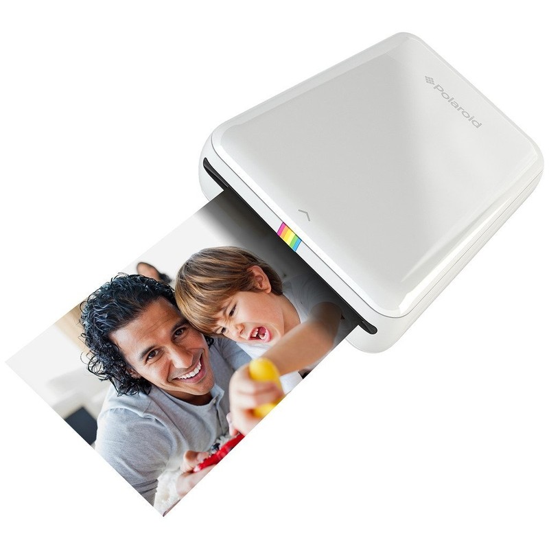 スマホ対応プリンター 手持ちサイズ 充電式Polaroid ZIP Mobile Printer ホワイト POLMP01W 旅行 プレゼン 通販 