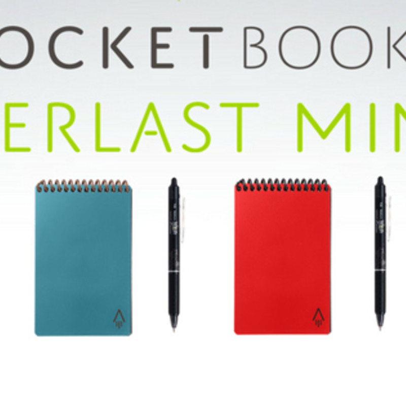 Rocketbook Everlast Mini｜繰り返し使用可能なポケットサイズスマートノートブック「エバーラストミニ」 -  ガジェットの購入なら海外通販のRAKUNEW(ラクニュー)