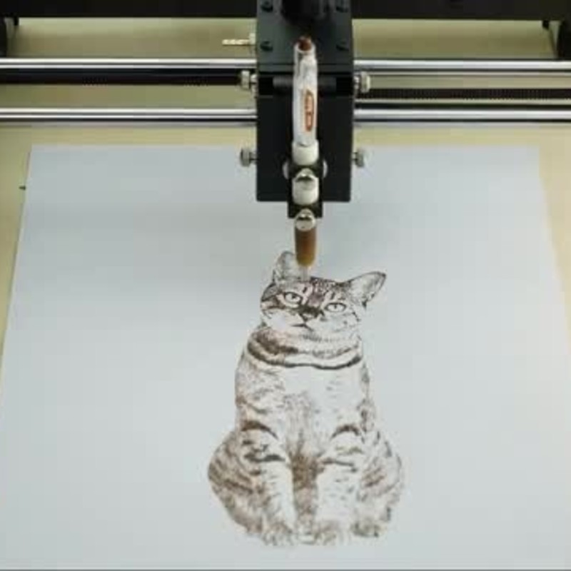 XPlotter｜レーザーカット/彫り付け可能なデスクトップ作図装置「X