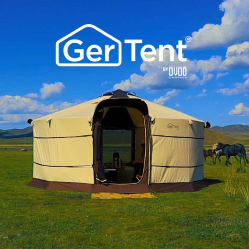 GerTent｜モンゴルのゲルにヒントを得て設計されたラグジュアリー