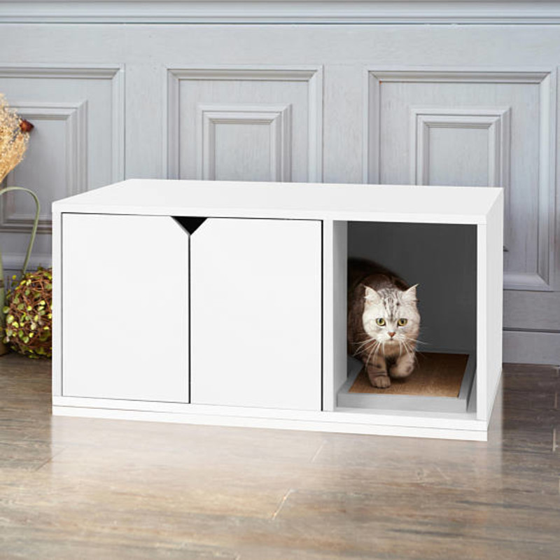 Cat Litter Box 機能的でエコフレンドリーな家具調猫トイレ ガジェットの購入なら海外通販のrakunew ラクニュー Cat Litter Box 機能的でエコフレンドリーな家具調猫トイレ ガジェットの購入なら海外通販のrakunew ラクニュー
