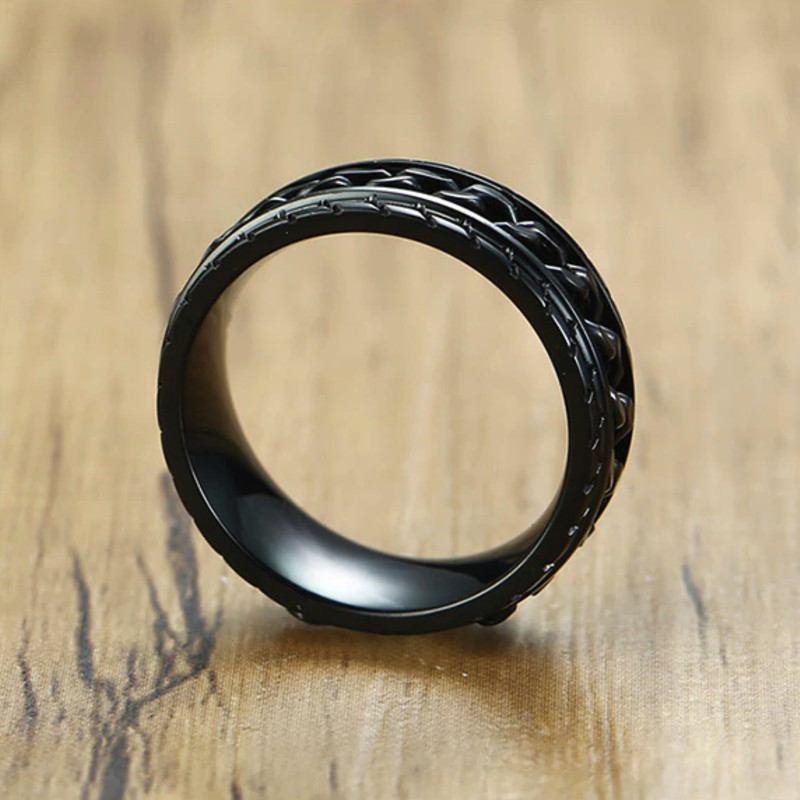 プチプラ】Spinner Chain Ring｜手持ち無沙汰を解消するスピナー