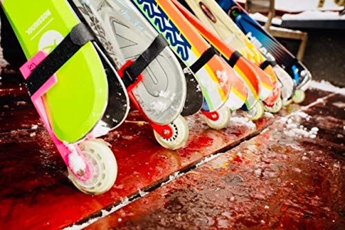 Ski-Z｜スキー板を簡単にコロコロできるスキー運搬用ホイール「スキーZ」 - ガジェットの購入なら海外通販のRAKUNEW(ラクニュー)