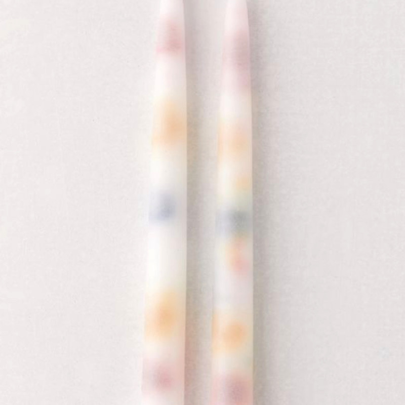 プチプラ】Color Drip Candlestick Set｜溶けると鮮やかカラーに変化