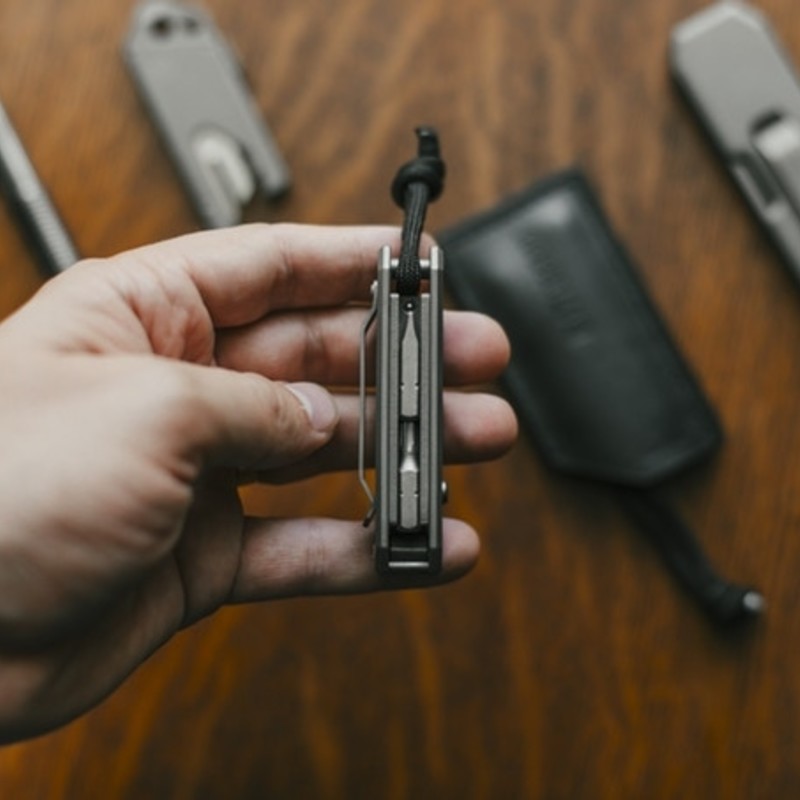 Ti EDS｜EDCに最適なチタン製スクリュードライバービットキット「Ti