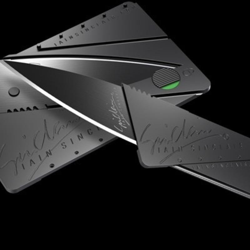 CardSharp｜超薄型クレジットカードサイズナイフ「カード