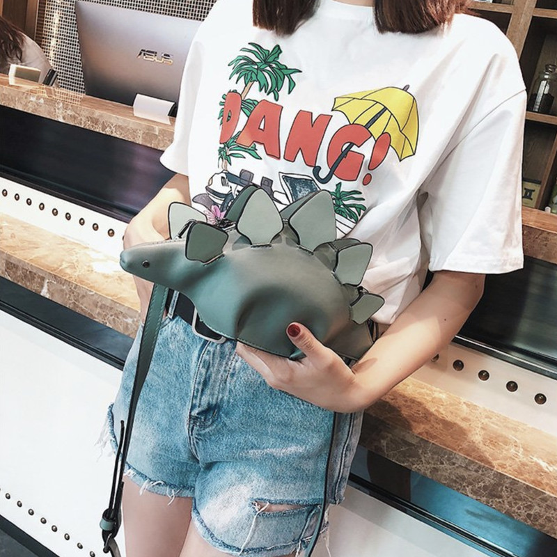 プチプラ】Dinosaur Bag｜キュートな恐竜モチーフのショルダーバッグ 