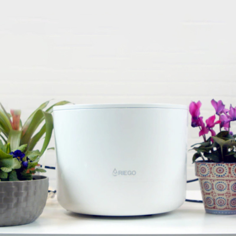 Riego アプリ管理可能な室内観葉植物用自動給水プランター リエゴ ガジェットの購入なら海外通販のrakunew ラクニュー